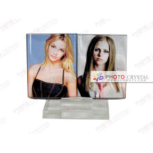 blank crystal for printing photo for promotion for souvenirs wholesale